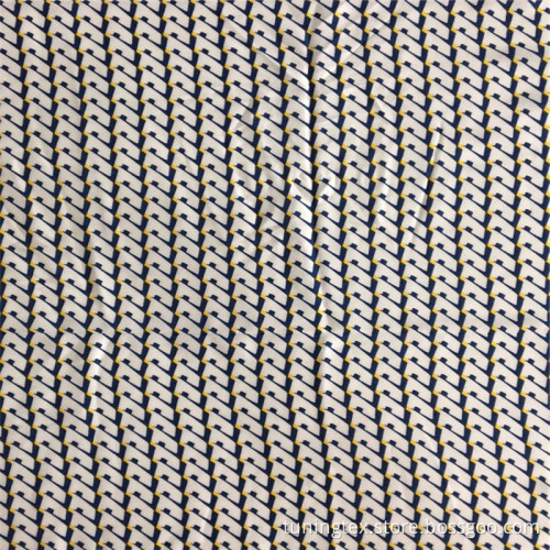 Rayon Geometric Design Fabric